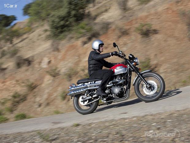 بررسی موتورسیکلت Triumph Scrambler مدل 2015